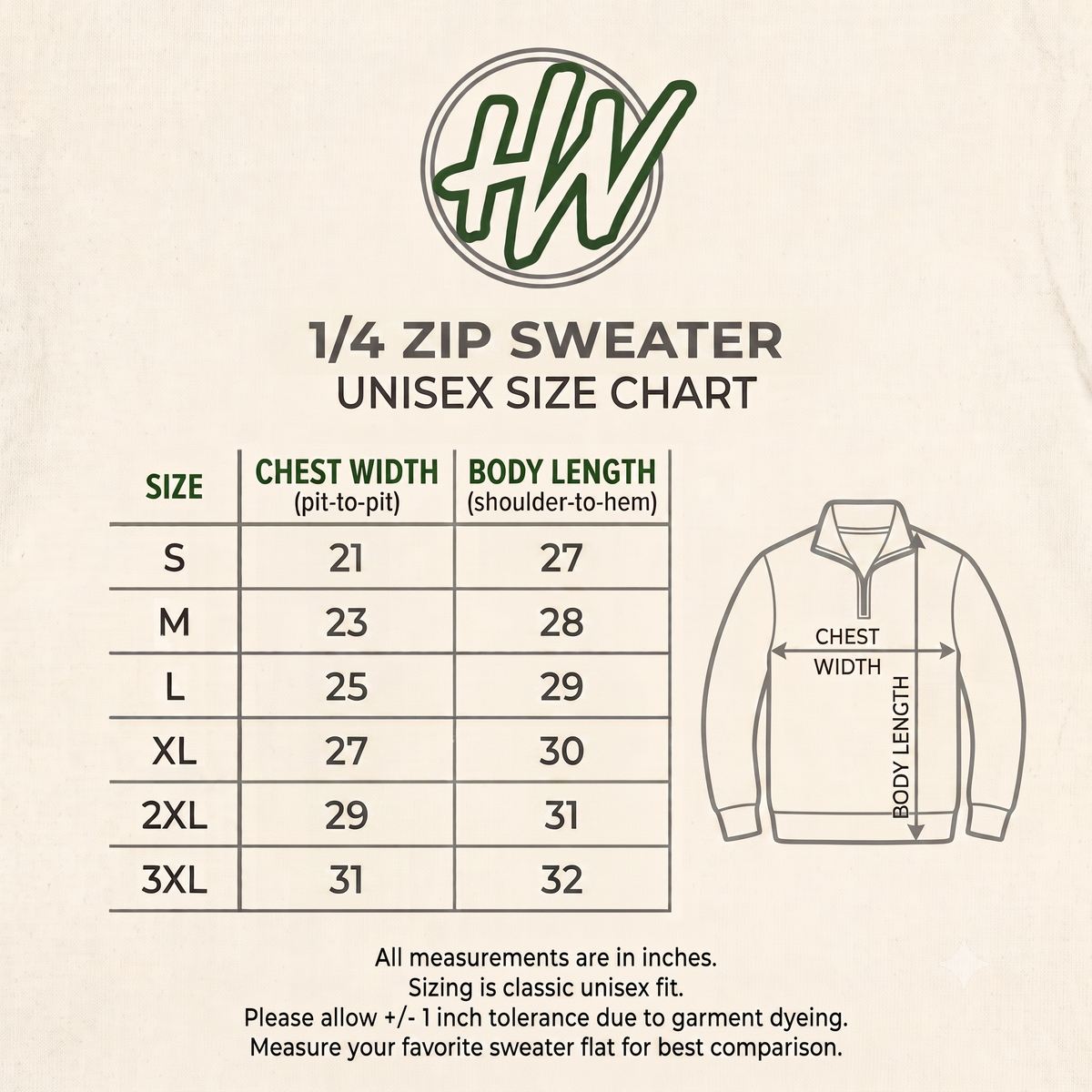 1/4 Zip Dock Sweater