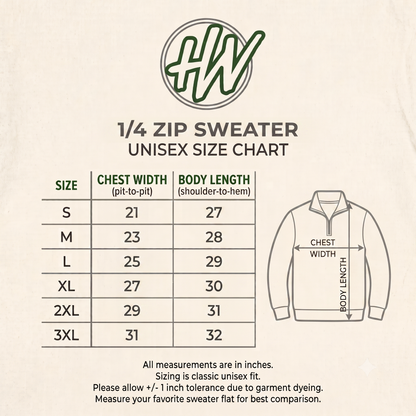 1/4 Zip Dock Sweater